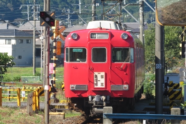 名鉄広見線(6000系ワンマン電車)