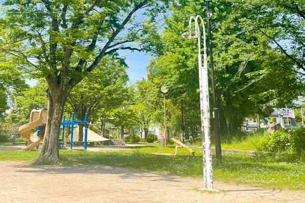 茶屋ヶ坂公園(千種区)簡易バスケットゴール01