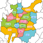 名古屋市16区の地図(マップ)02